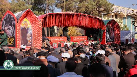 استقبال دانشگاهیان اصفهان و علوم پزشکی با شکوهی معنوی از کاروان اهالی بهشت 