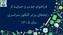 فراخوان جذب و حمایت از رتبه‌های برتر کنکور سراسری سال 1405