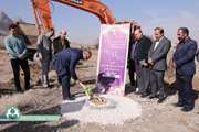 آیین کلنگ‌زنی احداث استخر ذخیره آب دانشگاه اصفهان برگزار شد