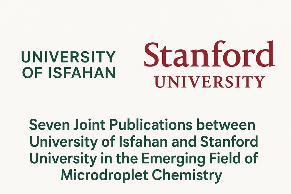Seven Joint Publications between University of Isfahan and Stanford University in the Emerging Field of Microdroplet Chemistry