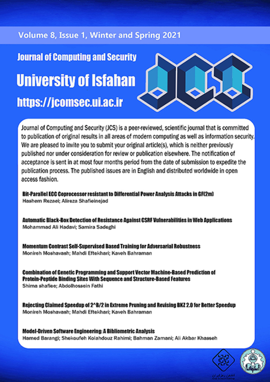 Journal of Computing and Security