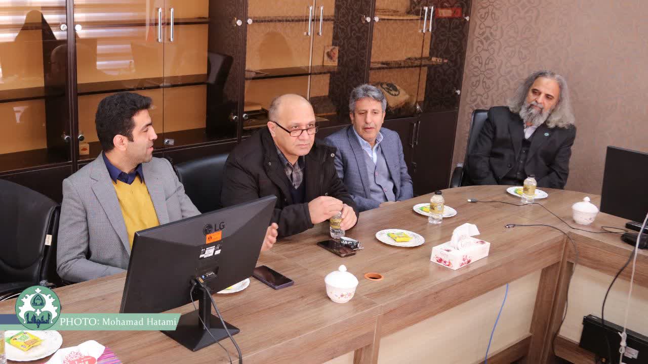 معارفه و تکریم معاونت فرهنگی و دانشجویی دانشگاه اصفهان