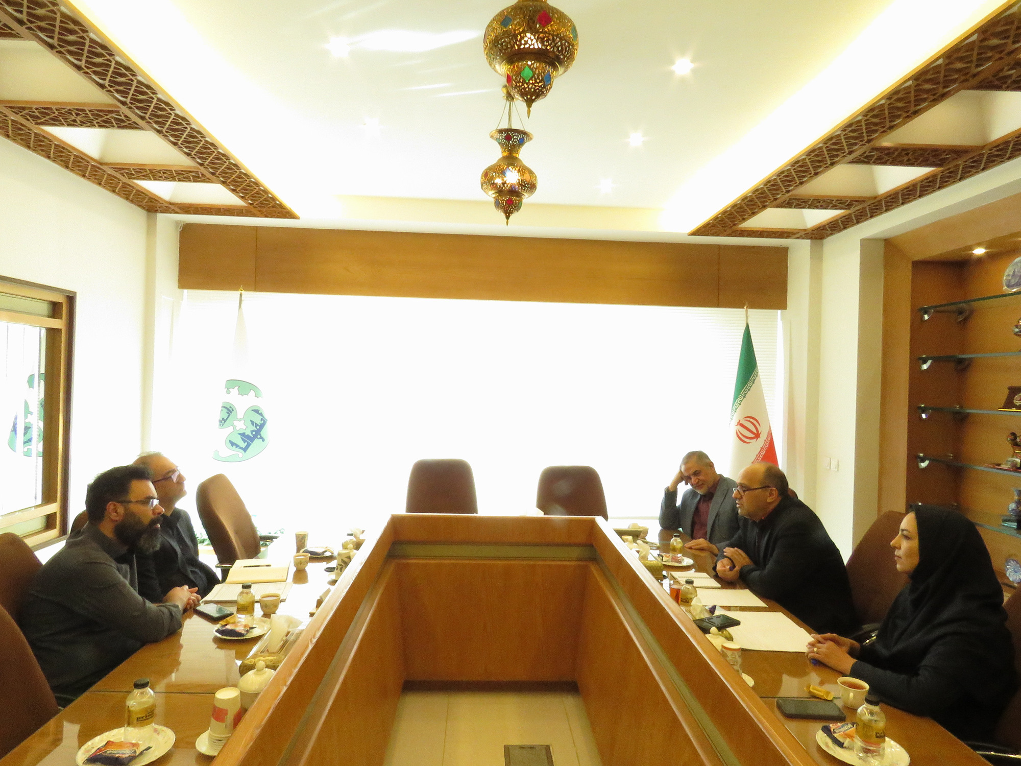 دیدار مدیر صندوق بازنشستگی استان با مسئولان دانشگاه اصفهان